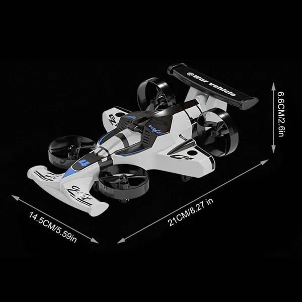 Wumbe_2-in-1_RC_Flying_Car_Drone_for_Kids,_2.4GHz_Remote_Control_Multi-Mode_Aircraft_Toy_with_OneKey_Landing,_LED_Lights,_Rechargeable,_360°_Stunt_Flips,_Indoor_&_Outdoor_(BLACK_&_WHITE)