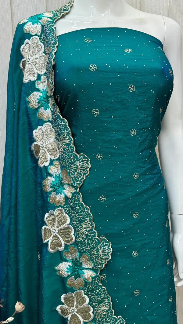 Teal_Crush_Silk_Embroidered_Floral_Cutwork_Unstitched_Suit_Fabric_For_Women