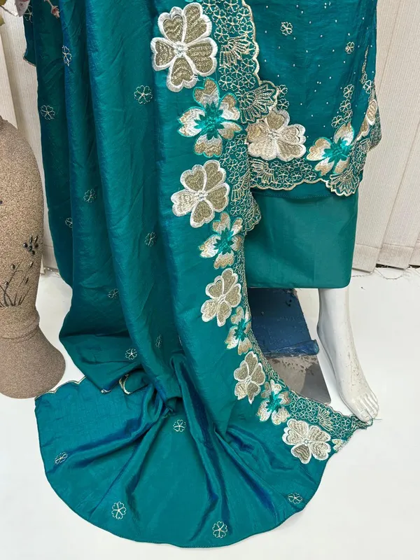 Teal_Crush_Silk_Embroidered_Floral_Cutwork_Unstitched_Suit_Fabric_For_Women