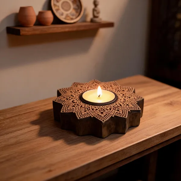 Wooden_Tea_Light_Holder