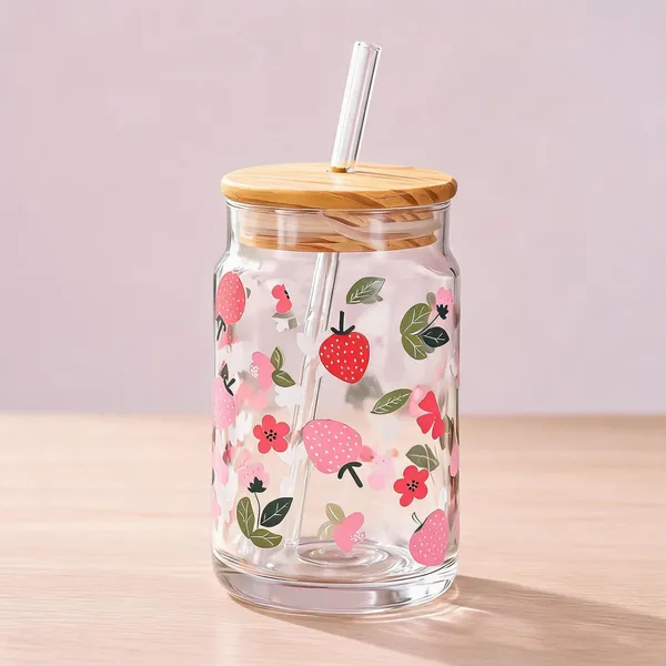 Strawberry_Blossom_Glass_Sipper_Jar