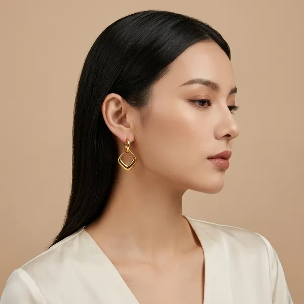 Gold_Plated_Hoop_Drop_Earrings_For_Women