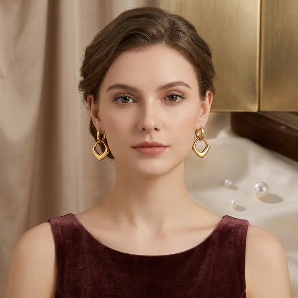 Gold_Plated_Hoop_Drop_Earrings_For_Women
