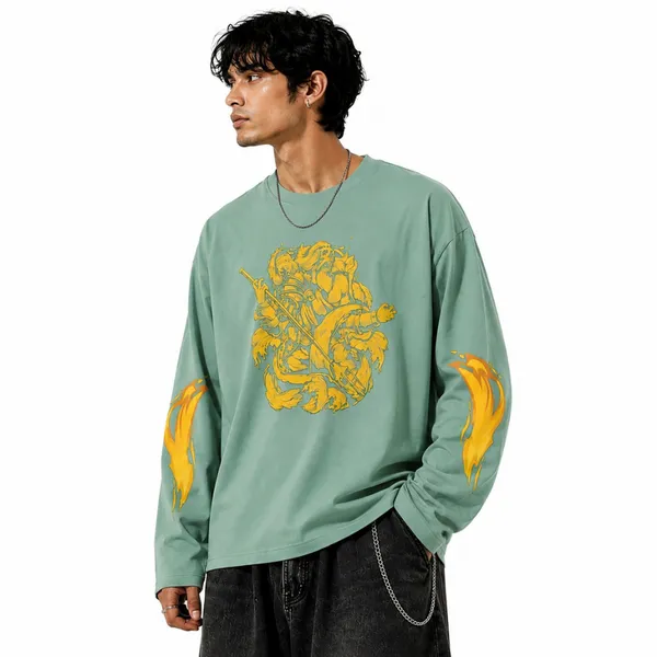 Sage_Green_Graphic_Relaxed_Fit_T-Shirt_for_Men