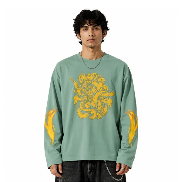 Sage_Green_Graphic_Relaxed_Fit_T-Shirt_for_Men
