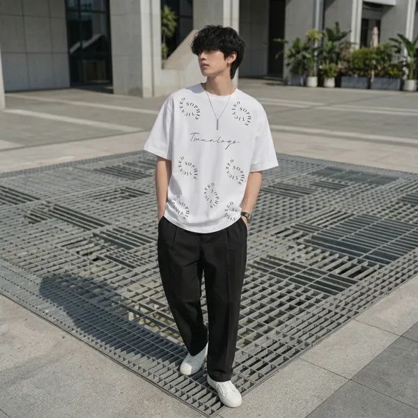White_Printed_Relaxed_Fit_T-Shirt_for_Men