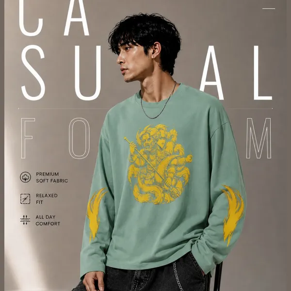 Sage_Green_Graphic_Relaxed_Fit_T-Shirt_for_Men