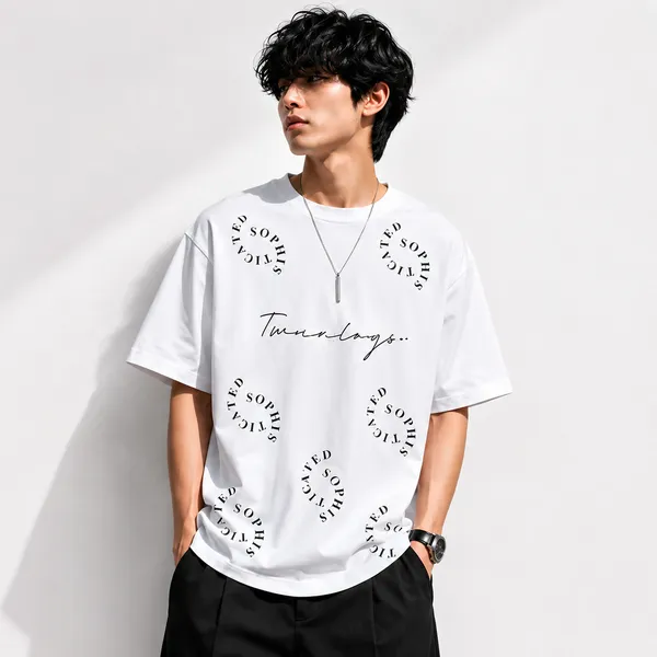 White_Printed_Relaxed_Fit_T-Shirt_for_Men