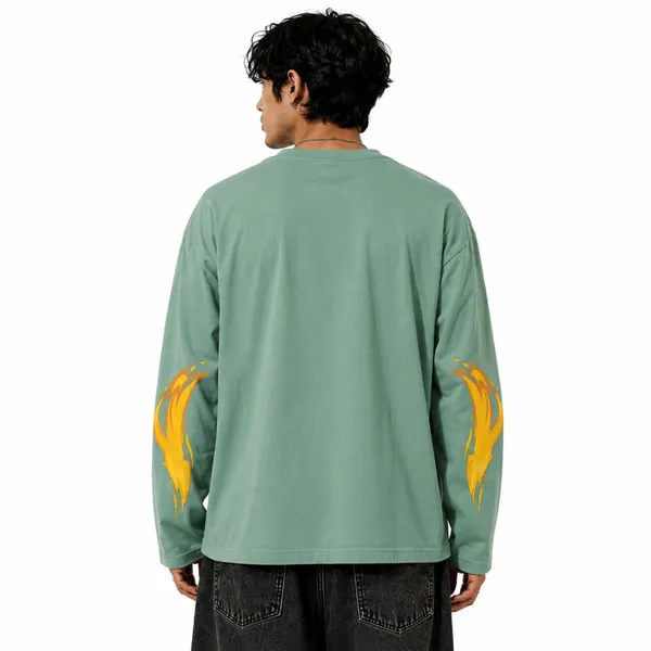 Sage_Green_Graphic_Relaxed_Fit_T-Shirt_for_Men
