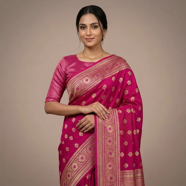 Magenta_Premium_And_Fancy_Design_Katan_Silk_Saree_For_Women