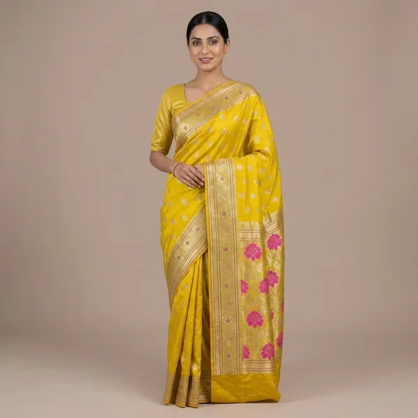 Yellow_Premium_And_Fancy_Design_Katan_Silk_Saree_For_Women