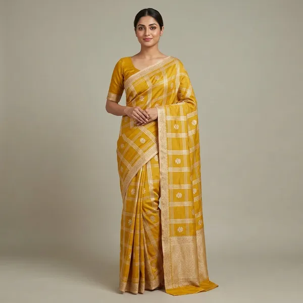 Mustard_Yellow_Premium_And_Fancy_Design_Raw_Mango_Katan_Silk_Saree_For_Women
