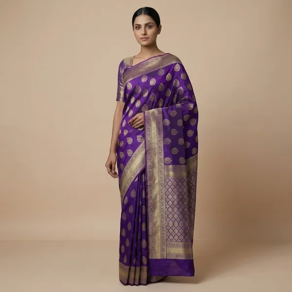 Purple_Premium_And_Fancy_Design_Synthetic_Katan_Silk_Saree_For_Women
