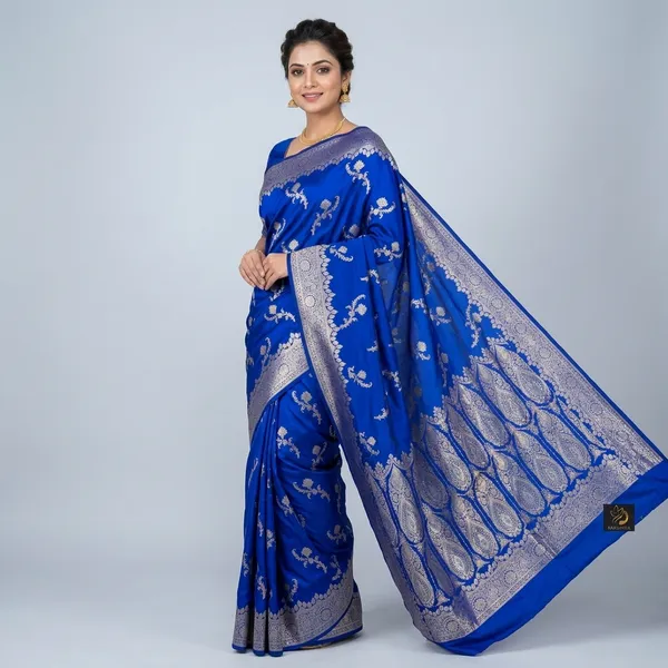 Royal_Blue_Premium_And_Fancy_Design_Semi_Katan_Saree_For_Women