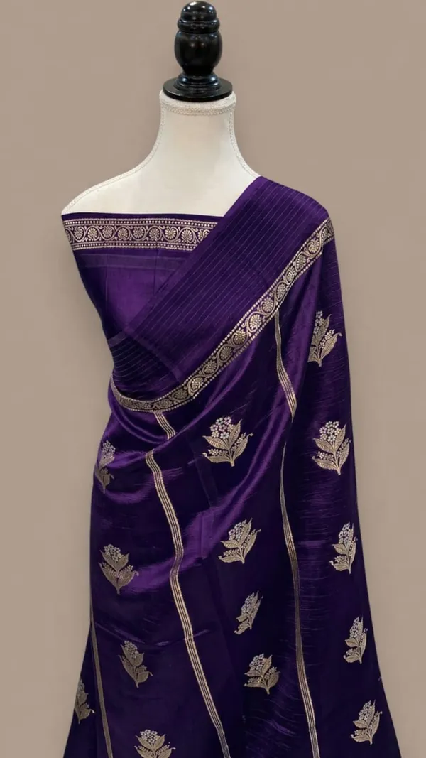 Purple_Embroidered_Saree_For_Women