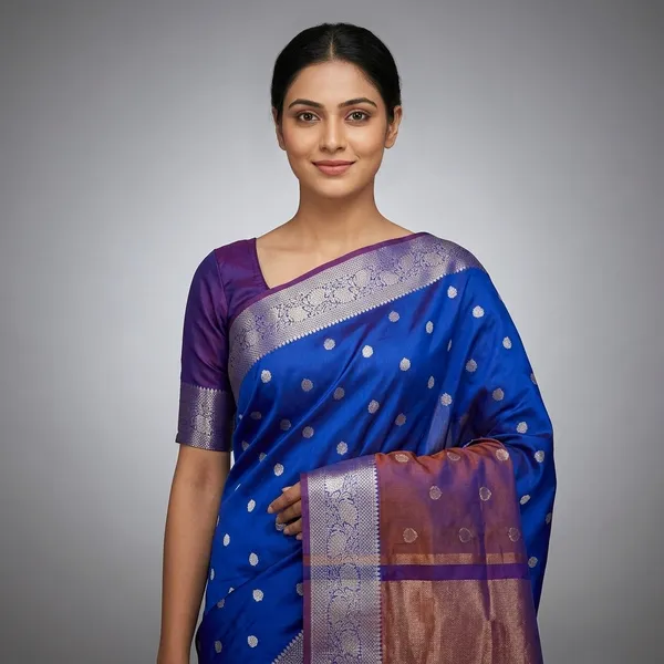 Blue_Premium_And_Fancy_Design_Synthetic_Silk_Saree_For_Women