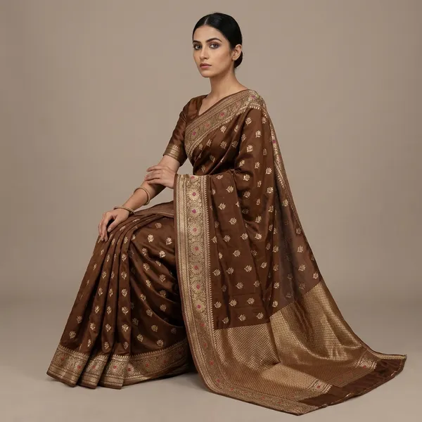 Brown_Premium_And_Fancy_Design_Katan_Silk_Saree_For_Women