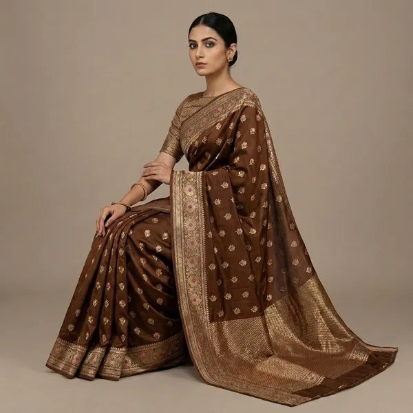 Brown_Premium_And_Fancy_Design_Katan_Silk_Saree_For_Women