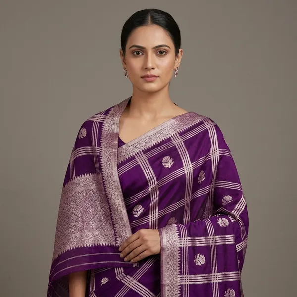 Purple_Premium_And_Fancy_Design_Raw_Mango_Katan_Silk_Saree_For_Women