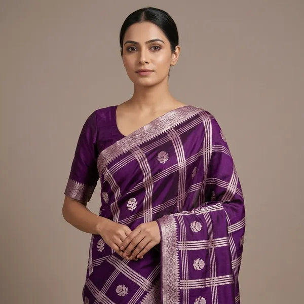 Purple_Premium_And_Fancy_Design_Raw_Mango_Katan_Silk_Saree_For_Women