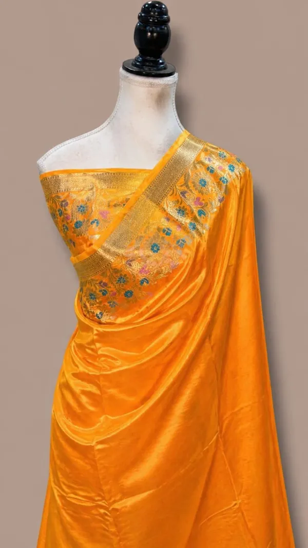 Yellow_Silk_Embroidered_Floral_Saree_For_Women