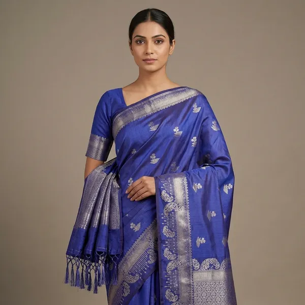 Purple_Premium_And_Fancy_Design_Semi_Katan_Silk_Raw_Mango_Saree_For_Women