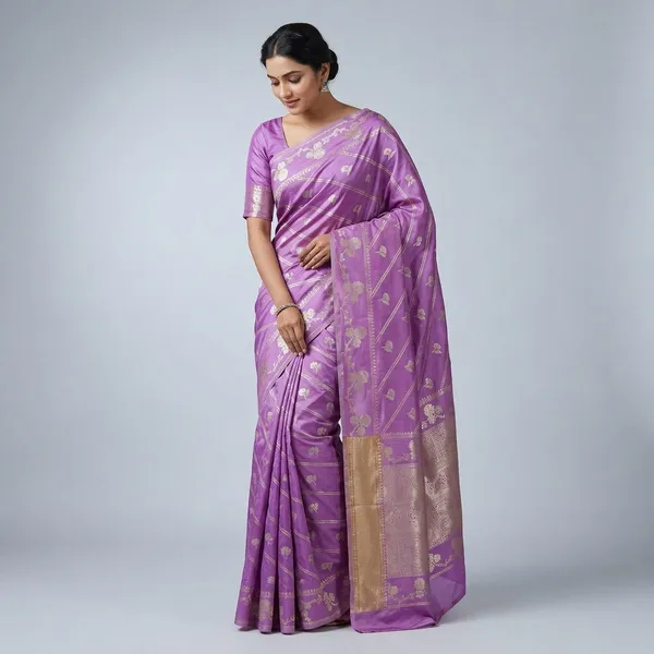 Purple_Premium_And_Fancy_Design_Semi_Katan_Saree_For_Women