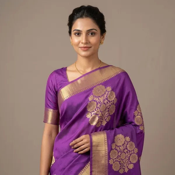 Purple_Premium_And_Fancy_Design_Organza_Silk_Saree_For_Women