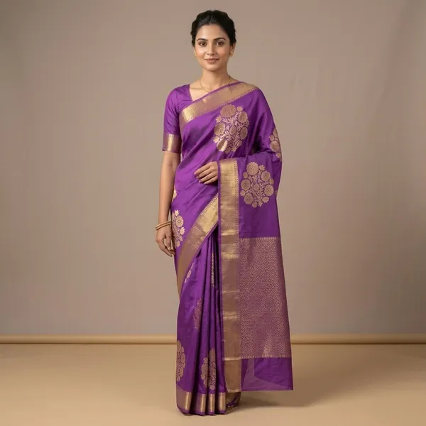 Purple_Premium_And_Fancy_Design_Organza_Silk_Saree_For_Women