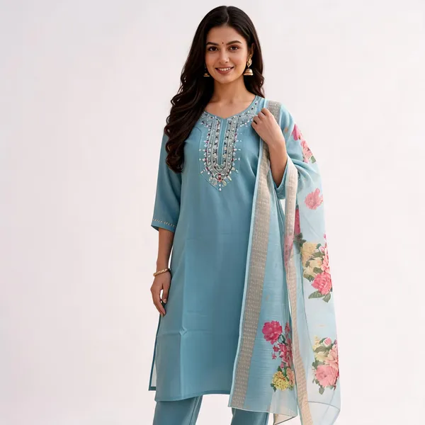 Sky_Blue_Rayon_Slub_Straight_Embroidered_3_Piece_Suit_For_Women