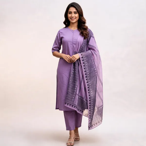 Purple_Rayon_Straight_Fit_Kurta_Pant_Dupatta_Set_For_Women