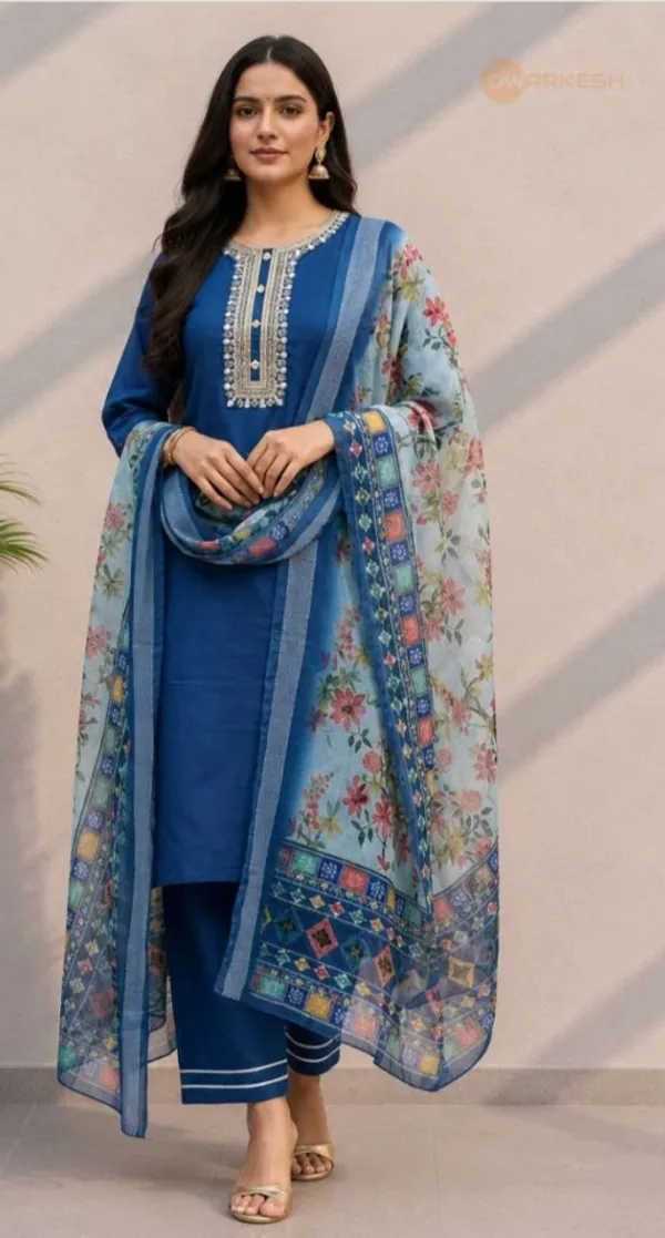 Blue_Cotton_Straight_Embroidered_Floral_Dupatta_3-Piece_Suit_For_Women