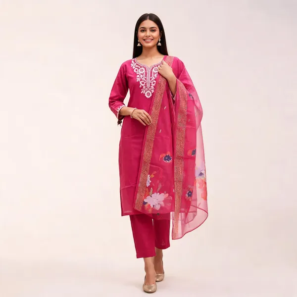 Pink_Rayon_Straight_Embroidered_3-Piece_Kurta_Set_For_Women