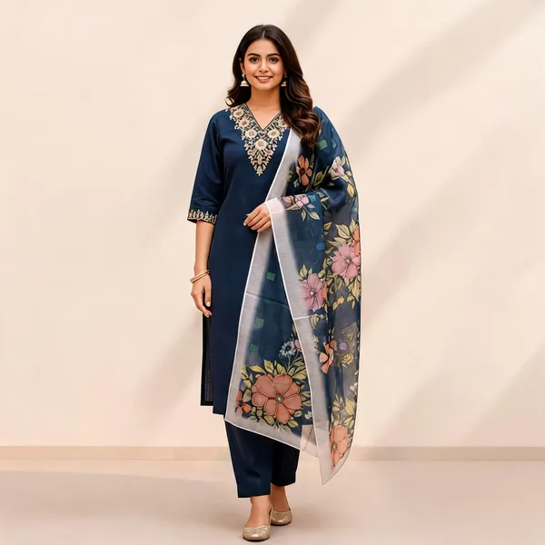 Navy_Blue_Rayon_Straight_Embroidered_Kurta_Pant_Dupatta_Set_For_Women