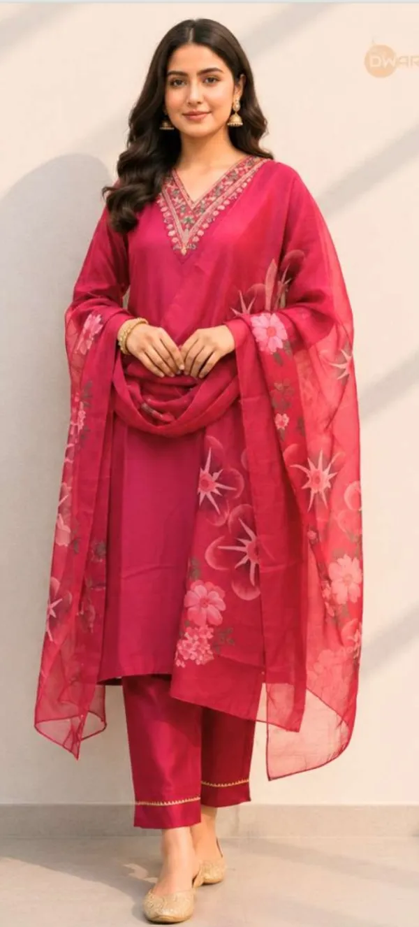 Pink_Rayon_Slub_Straight_Embroidered_3_Piece_Kurta_Set_For_Women