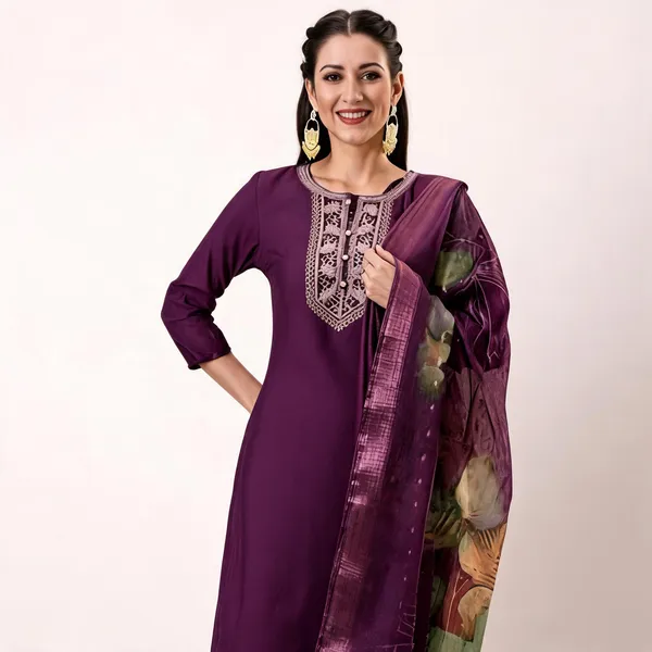Purple_Cotton_Straight_Embroidered_3-Piece_Kurta_Set_For_Women
