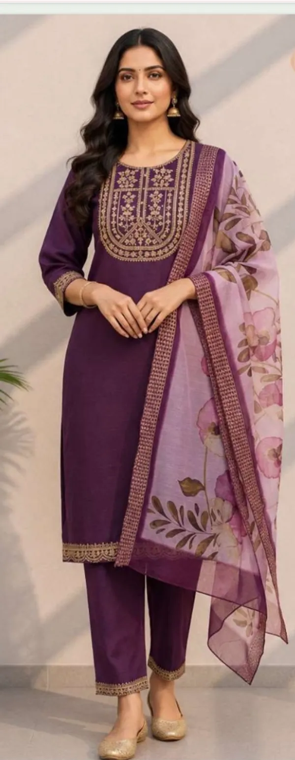 Purple_Rayon_Straight_Embroidered_Kurta_Palazzo_Dupatta_Set_For_Women