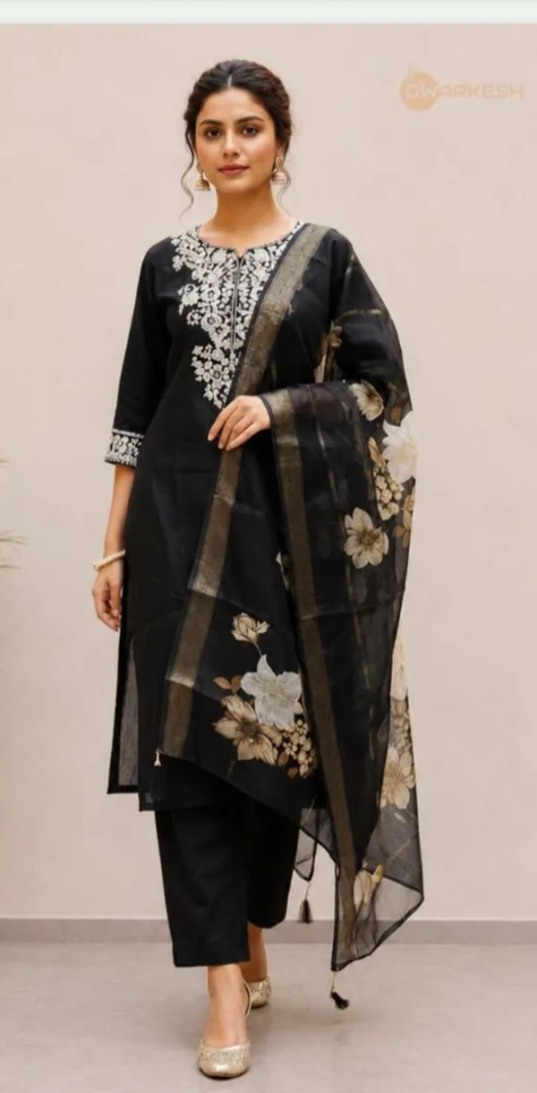 Black_Roman_Silk_Straight_Embroidered_3_Piece_Suit_For_Women