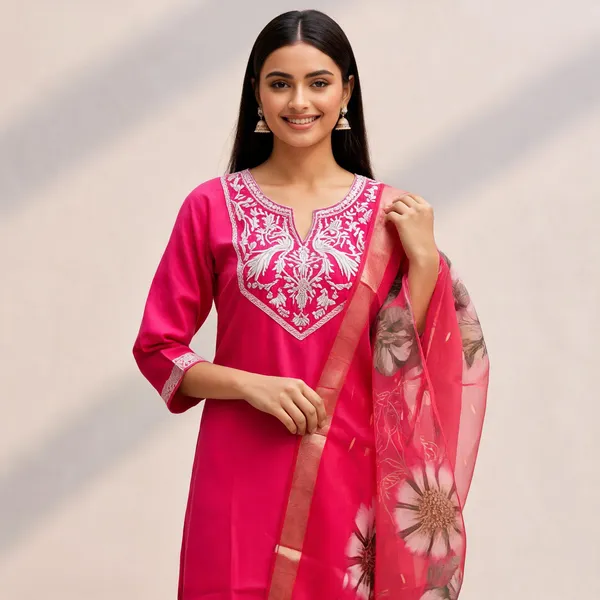 Pink_Roman_Silk_Straight_Embroidered_3_Piece_Suit_For_Women