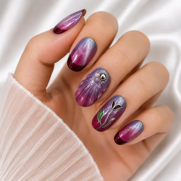 Cat_Eye_Press_On_Nails_Set_For_Women