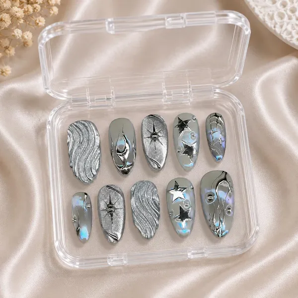 Cat_Eye_Press_On_Nails_For_Women