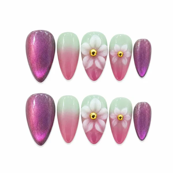 Cat_Eye_Press_On_Nails_For_Women