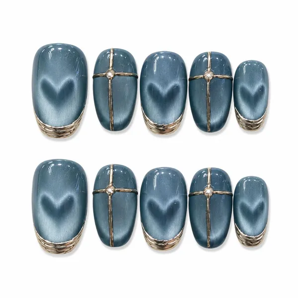 Cat_Eye_Press_On_Nails_For_Women