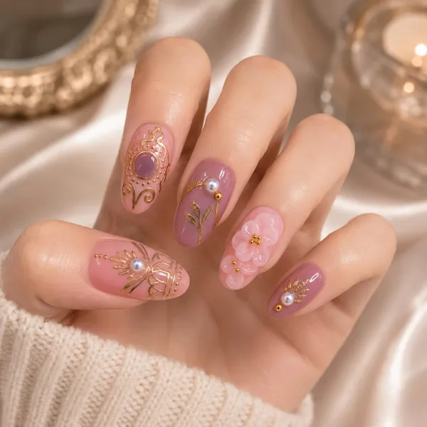 Cat_Eye_Press_On_Nails_Kit_For_Women