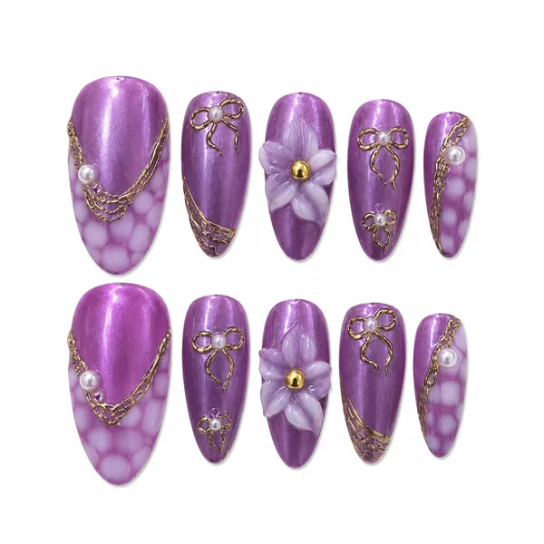 Cat_Eye_Press_On_Nails_Kit_For_Women