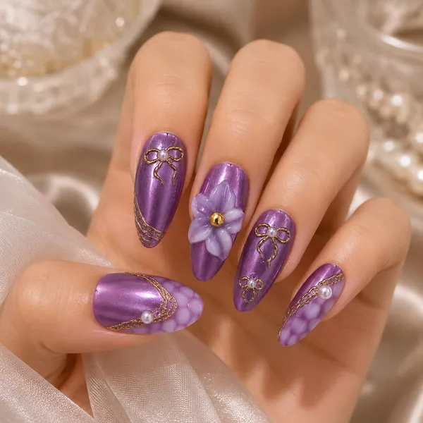 Cat_Eye_Press_On_Nails_Kit_For_Women