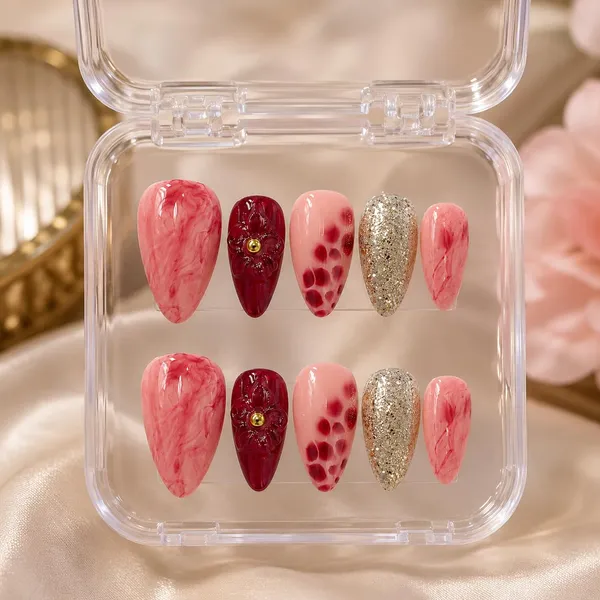 Cat_Eye_Press_On_Nails_Kit_For_Women