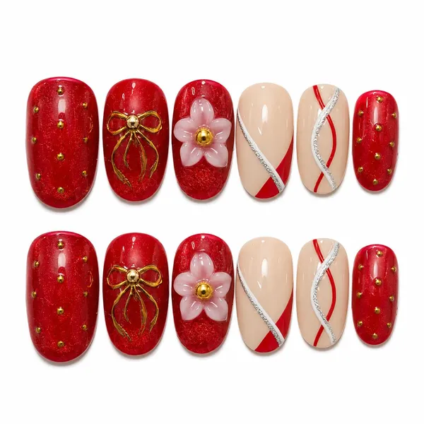 Cat_Eye_Press_On_Nails_Kit_For_Women