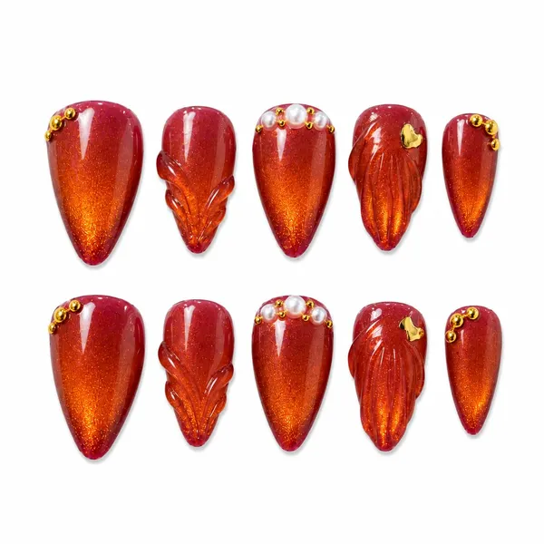 Cat_Eye_Press_On_Nails_Kit_For_Women