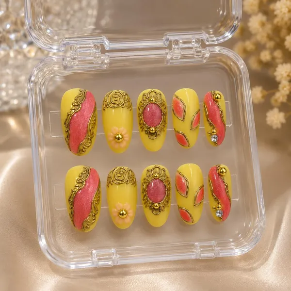 Cat_Eye_Press_On_Nails_Kit_For_Women